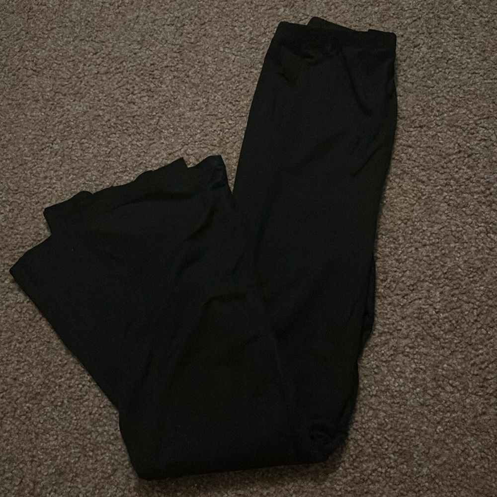 Shein womens size 6 black flare leggings